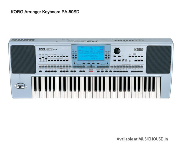 KORG arrangerPA-50SD-keyboard-music-house-bangalore